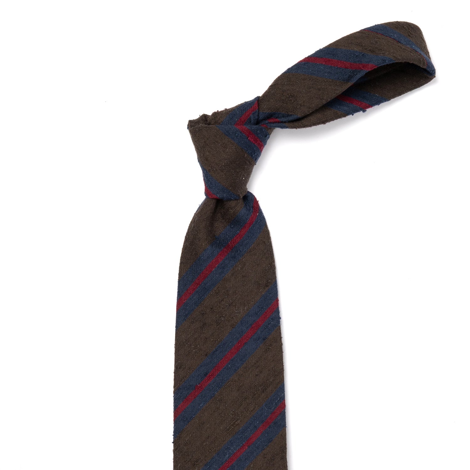 CA Archivio Storico: Tie "Nuova Club" made of pure Silk - hand-rolled